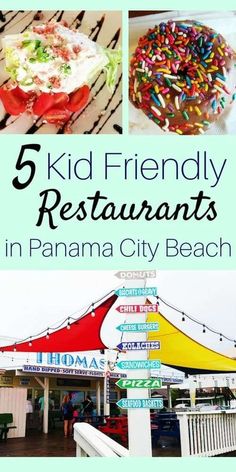 five kid friendly restaurants in panama city beach