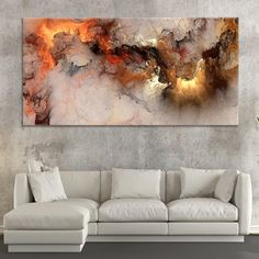 Abstract Clouds canvas wall art large Abstract Clouds, Modern Wall Art Decor, Cloud Canvas, Living Room Themes, Abstract Cloud, Large Abstract Wall Art, Colorful Clouds, Photography Artwork, Modern Wall Decor Art