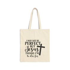 Christian tote bag, Church bag, Christian tote bags, Christian merch, Bible tote, Christian gift ideas, Wildflower tote bag, Jesus tote, Bible bag, Canvas tote Christian bag, Catholic tote bag his 100% cotton bag comes in one size - 15" x 16"- perfect for everyday wear.  While the canvas material will show off your designs in great colors, it's durable and will last for years. The bag features 20" handles (made from the same canvas), making it easy to carry even with a week's worth of shopping. Daily Letter Print Rectangular Bag, Rectangular Bags With Letter Print, Bible Study Bag Totes, Christian Totes, Tote Bag Christian, Christian Tote Bags, Bible Bag, Everyday Tote Bag, Everyday Tote