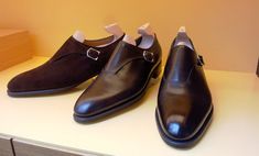 The Shoe Snob Leather Goodies, Bespoke Shoes, Modern Shoes, Monk Strap, Fabulous Shoes, Stylish Shoes, Handmade Shoes, Shoe Style