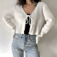 Soft Knit Cardigan, Soft Girl Outfits, Disney Makeup, Cardigan Style, Cardigan Outfits, Instagram Outfits, 가을 패션, Sleeve Cardigan