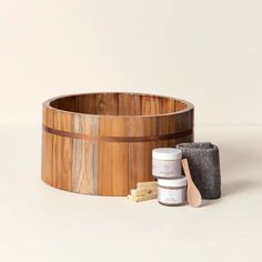 Foot Therapy Wood Soaking Tub | Foot Spa | Uncommon Goods Wood Soaking Tub, Wooden Tub, Sweet Gift Ideas, Uncommon Goods, Foot Spa, Spa Gifts Set, Creative Home Decor, Wellness Gifts, Best Gifts For Men