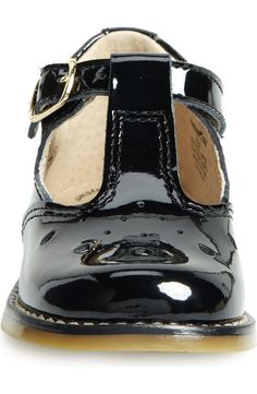 Footmates Harper Mary Jane (Baby & Walker) | Nordstrom Patent Leather Mary Janes With Buckle Closure, Classic Patent Leather Mary Janes With Closed Toe, Adjustable Closed Toe Mary Janes With Buckle, Adjustable Closed Toe Mary Janes With Buckle Closure, Vintage Closed Toe Mary Janes With Removable Insole, Black T-strap Mary Janes With Buckle Closure, Patent Leather Closed Toe Mary Janes With Leather Sole, Patent Leather Mary Janes With Leather Sole, Baby Walker