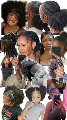 curly hairstyles for Black Woman Coily hair for Black Woman  #prom #hairstyle Mixed Curly Hair, Curly Hair Videos, Protective Hairstyles For Natural Hair, Quick Natural Hair Styles, Cute Curly Hairstyles, Types Of Braids, Protective Hairstyles Braids, Curly Hair Styles Easy, Hairdos For Curly Hair