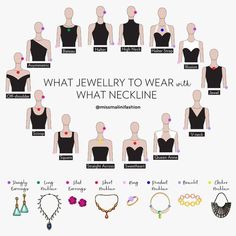 Neckline Necklace Guide, Crystal Wedding Dress, Fashion Capsule