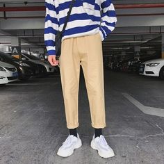 Ankle Length Pants - Pants Cargo Pants Outfit Men, Harem Pants Hip Hop, Pants Outfit Men, Cotton Cargo Pants, Cargo Pants Outfit, Black Streetwear, Men Pants, Stylish Pants, Fleece Sweatpants