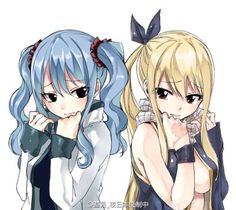 Juvia And Lucy Matching Icons, Fairy Tail Juvia, Fairy Tail Gruvia, Juvia Lockser, Fairy Tail Love, Fairy Tail Girls