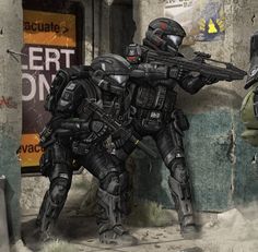 Halo Odst Medic, Halo Wars 2 Concept Art, Halo Sangheili Art, Odst Halo Art, Odst Art, Halo Infinite Spartan, Odst Cosplay, Halo Marines, Odst Armor