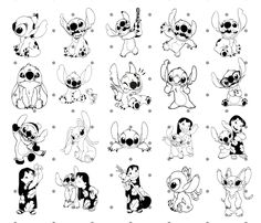 an image of cartoon animals with different poses and expressions on white background stock photo - budget cut outs