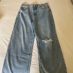 Never Worn H&M “Boyfriend” Jean Size 12. Fit Tts And Comfortable Black Bootcut Jeans, Frayed Jeans, Boyfriend Jean, Pink Jeans, Maternity Jeans, M Jeans, Size 12 Jeans, Embroidered Denim, H&m Jeans