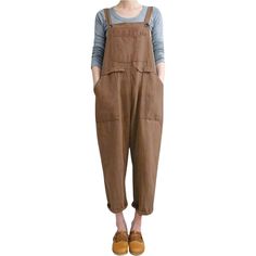 Material: This Baggy Overalls For Women Are Made Of High Quality Cotton, Which Is Soft And Comfortable, Lightweight And Breathable. The Overall Jumpsuit Women Is A Must Have Oversized Overalls Beach Jumpsuit In Your Wardrobe. Match: Linen Overalls For Women Can Be Matched With With Tank Tops, Tube Tops, T-Shirts, Jackets, Sneakers, Sandals, High Heels, And Beach Hats. No Matter What Spring, Summer, Autumn, Or Winter, It Can Be Matched With A Sense Of Fashion Trend. Size: This Oversized Sleeveles Comfy Overalls, Loose Overalls, Fashion Baggy, Beach Jumpsuits, Overalls Casual, Linen Overalls, Overall Jumpsuit, Oversize Casual, Casual Rompers