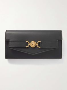 VERSACE Continental leather wallet Louise Roe, Eyewear Shop, Sunglasses Shop, Sneaker Shopping, Ski Wear, Boot Sandals, Valentino Garavani, Ballet Flats, Women Collection