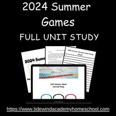 the summer games full unit study