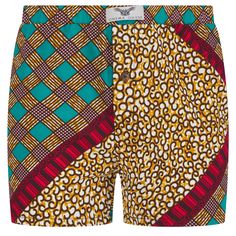 Add colour and a dash of style to your smalls with these fun and trendy African print boxers. A must-have for everyone with a love for African prints! Elasticated waist, 1 button on the fly front, available in sizes S-2XL and various other prints! A perfect gift for someone special including you. 100% cotton Machine washable 40 degrees reduced spin. African Print Accessories, Ankara Accessories, Bright Pants, Animal Print Party, Mens Valentines Gifts, Unique Jackets, African Prints, Printed Blazer, Boxer Shorts