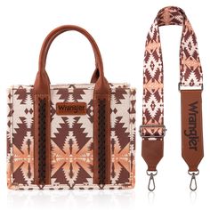 PRICES MAY VARY. A subtle but elegant tote bag for women by Montana West. Wrangler canvas shoulder purses have a different feel and a different flair. We designed an Aztec style around this tote bag. Montana west brings a unique and cool woman with your wrangler jeans. Wrangler Purse with top zipper closure, inside zippered compartments, has 2 open pockets and 2 zippered pockets. Measured 10.5" X 8.5" X 5" Wrangler Tote Bag for Women Western Shoulder Purses Boho Aztec Satchel Hobo Handbags Western Purses, Southwestern Print, Cute Wallets, Boho Purses, Canvas Crossbody Bag, Crossbody Tote Bag, Small Canvas, Small Tote, Mini Tote