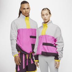 Unisex Nike Flight Team Basketball Pullover Windbreaker Jacket Size - S New All Offers Are Welcome. Pink Long Sleeve Sweatshirt For Outdoor, Pink Long Sleeve Tops For Outdoor, Pink Windbreaker For Winter Street Style, Pink Sporty Sweatshirt For Outdoor, Pink Winter Windbreaker For Streetwear, Pink Long Sleeve Sweatshirt For Sportswear, Pink Long Sleeve Sportswear Sweatshirt, Casual Pink Half-zip Outerwear, Sporty Pink Outerwear For Outdoor