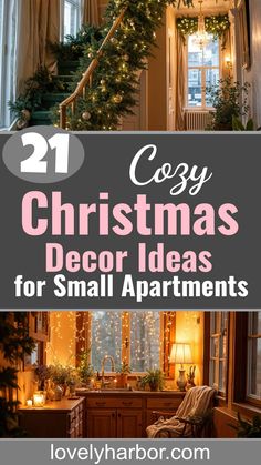 21 Cozy Christmas Decor Ideas For Small Apartments Small Apartment Christmas Decor, Small Apartment Christmas, Apartment Christmas Decor Ideas, Apartment Christmas Decor, Are Ideas, Christmas Decorations Apartment, Apartment Christmas, Christmas Apartment, Cozy Christmas Decor