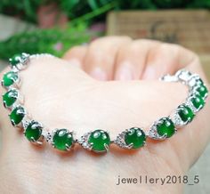 Certified Icy Green 冰绿 Burma 100% Natural A Jadeite jade Bracelet s925silver 手链 | eBay Jade Bracelet, Most Expensive, Fashion Watches, Jade, Jewelry Watches, Jewelry Bracelets, The 100, Fashion Jewelry, Gift Card