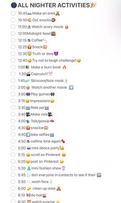 the list is filled with many different emoticions