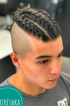 Grey Hair Color Men, Asian Hairstyles Men, Braids For Guys, Mens Long Hair Undercut, Haircut Ideas For Long Hair, Boys Haircuts Long Hair, Braids For Men, Asian Hairstyles, Ideas For Long Hair