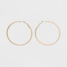 Thick Circle Hoop Earrings - Universal Thread Gold, Women's Trendy Spring Hoop Earrings, Spring Hoop Earrings For Everyday, Trendy Gold Hoop Earrings For Spring, Hoop Jewelry For Everyday Spring Wear, Spring Hoop Jewelry For Everyday Wear, Spring Hoop Jewelry For Everyday, Everyday Metal Hoop Earrings For Summer, Everyday Summer Metal Hoop Earrings, Tassel Drop Earrings