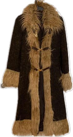 Long Brown Outerwear For Cold Weather, Brown Long Coat For Cold Weather, Luxury Brown Long Coat, Brown Long Fur Coat For Fall, Brown Luxury Long-sleeve Fur Coat, Luxury Brown Outerwear For Cold Weather, Brown Long Fur Coat For Winter, Dark Brown Coat, Womens Jackets