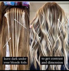 Blonde Foils, Popular Photo, Hair Highlights And Lowlights, Colored Hair Tips, Redken Hair Products