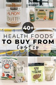 healthy foods to buy from costco, including almonds and other items for sale