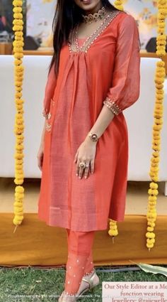 Bandini Dress Designs, Sute Salwar Design Neck, Colour Kurti Designs, डिजाइनर कपड़े, Stylish Kurtis Design