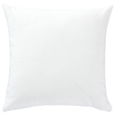 a white pillow on a white background