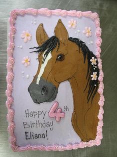 Icing Drawing, Horse Head Cake, Paris Themed Cakes, Piping Gel, Cakes For Girls