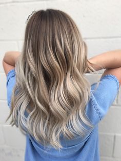 Golden Blonde Hair Color, Balayage Straight, Blond Balayage, Golden Blonde Hair, Trendy Hair Color, Victoria Bc, Brown Blonde Hair, Ombre Hair Color, Long Blonde