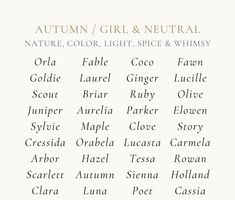 the autumn / girl & neutral font is shown in black and white