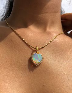 Product Details : ✦ Stone Name: Ethiopian Opal ✦ Metal : Gold plating on Genuine 925 Solid Sterling Silver This is a beautiful heart shape jewelry set which consist of Earrings, pedant and ring. It is made with lots of love and warmth! For more pieces like these visit https://www.etsy.com/in-en/shop/kanchanglobal?ref=seller-platform-mcnav&section_id=27149585 Your satisfaction is our priority ! ---------------------------- A great gift idea for: Birthdays Valentines Day Gift Anniversary Gift Fine Jewelry Heart Gemstone Necklace For Wedding, Heart Cut Gemstone Necklace For Wedding, Gold Plated Heart Cut Jewelry For Valentine's Day, Tarnish Resistant Gold Opal Jewelry, Wedding Fine Jewelry Heart Gemstone Necklace, Tarnish Resistant Opal Jewelry For Gifts, Wedding Heart Necklace With Gemstone In Heart Cut, Tarnish Resistant Opal Jewelry Gift, Wedding Heart Cut Gemstone Heart Necklace