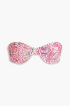 Shop on-sale MELISSA ODABASH Barbados paisley-print underwired bandeau bikini top for Woman. Browse the best deals from MELISSA ODABASH and luxury fashion at The Outnet. Pink Bikinis, Melissa Odabash, Cute Preppy Outfits, Summer Swim Suits, Summer Bikinis, Cute Swimsuits, Cute Bikinis, Summer Fits, Barbados