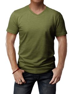 PRICES MAY VARY. Style no : #CMTTS0197 - V neck Features : This casual wardrobe-essential tee features a slim fit for comfortable everyday wear Ultimate Tagless Slim Fit Undershirt : Our classic V-neck t-shirt is made of COTTON BLENDED, soft jersey-knit shirt. Perfect length for better tucked in business shirts as base layer shirts. Also suitable as both underwear and outerwear Occasion ; We make jeans, outerwear, school & work uniforms, sports shirts, kids wear, hats, socks, underwear, boots, g Work Uniforms, Business Shirts, Slim Fit Shorts, Mens Casual, Knit Shirt, Daily Look, Base Layer, Casual Wardrobe, Sports Shirts