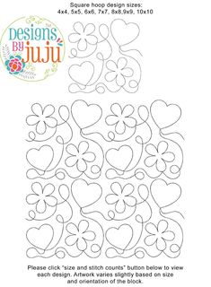 an image of a pattern with hearts and flowers on the side, which has been cut out