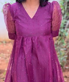 E- 473 Wine organza maxi with lining Sizes: XS to XXL Mild soap handwash and steam ironing is recommended Dm for orders and price Colour may slightly vary due to lighting Model Size -Xs [kurti, festive, maxi, co ord, kurta sets, regular wear, casual wear, office wear, style, marriage] #kurti#casulakurti#dailywearkurti#smallbusiness#officewearkurti#officewearstyle#kurtisofeyal#festivekurtis#kurtidesign#kurtis #kurticollection#kurtifashion#kurtistyle#eyaldesigningstudio#smallbusinesstir... Stylish Kurtis, Mustang Wallpaper, Frock Designs, Blouse Designs High Neck, Hair Illustration