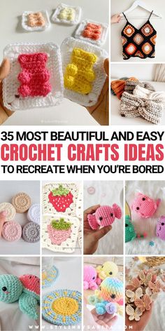 crochet patterns Crochet Crafts Ideas, Geeky Crochet Patterns, Crochet Toys Free, Loom Knitting Projects