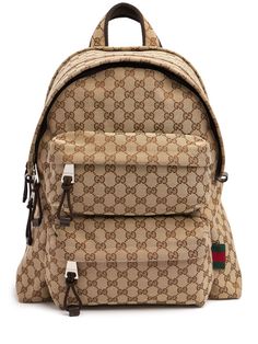 Height: 40cm Width: 36.5cm Depth: 23cm. Single top handle. Double adjustable straps. Top zip closure. Logo details. All over print placement may vary. Two external zip pockets Supreme Backpack, Gg Belt, African Lace Dresses, Latest Bags, Black Leather Backpack, African Lace, Lace Dresses, Print Placement, Gucci Men