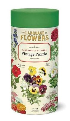 the language of flowers vintage puzzle