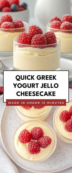 Image for Quick Greek Yogurt Jello Cheesecake Greek Yogurt Cream Cheese Recipes, Weight Watcher Gluten Free Recipes, Yogurt Cream Cheese Dessert, Greek Yogurt Pudding Fluff, Desserts With Greek Yogurt Healthy, Berry Yogurt Cheesecake, Cool Whip Yogurt Pie, Healthy Cheesecake Desserts, Things To Make With Vanilla Greek Yogurt