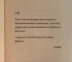 an open book with writing on it and a handwritten poem in black ink that reads,'since i cannot imagine there is much in the human