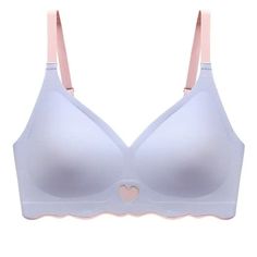 Classic Push-Up Bra Gets A Modern Twist With Heart Cut-Out Patterns And Pastel Color Styling. Wire-Free Design Seamless Adjustable Straps Help You Find The Right Fit Spandex, Nylon Size / Band Size / Cup Size M / 34 / A, B, C #1245 Stretch Pink Nursing Bra With Built-in Bra, Pink Stretch Nursing Bra With Built-in Bra, Pink Nursing Bra With Built-in Stretch, Pink Stretch Nursing Bra With Removable Pads, Pink Seamless Nursing Bra, Pink Soft Touch Push-up Bra, Pink Push-up Nursing Bra With Medium Support, Fitted Seamless Pink Nursing Bra, Pink Stretch Push-up Nursing Bra