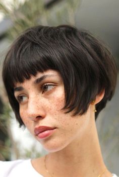 Super Short Bobs, Low Maintenance Short Haircut, Short Pixie Bob, Pixie Bob Hairstyles, Short Bobs With Bangs, Short Choppy Haircuts, Choppy Haircuts, French Bob