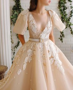 Alberta Blossom Gown – Teuta Matoshi Filipiniana Wedding Dress, Teuta Matoshi, Modern Filipiniana, Maxi Vestidos, Filipiniana Dress, Coban, Beautiful Prom Dresses, Couture Runway, Beige Dresses