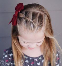 22 Easy and Adorable Toddler Girl Hairstyles for Medium to Long Hair - Just Simply Mom Toddler Girl Hairstyles, Medium To Long Hair, Cute Toddler Hairstyles, Lil Girl Hairstyles