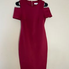 Calvin Klein Red Dress. Nwot. Size 6. Really Nice Classy Dress For Formal Occasions. Measurements: Waist: 27” Length: 36.5” Calvin Klein Knee-length Midi Dress For Party, Calvin Klein Cocktail Midi Dress, Calvin Klein Short Sleeve Midi Dress For Party, Calvin Klein Short Sleeve Midi Dress For Evening, Calvin Klein Red Formal Dress, Calvin Klein Red Dresses, Chic Red Calvin Klein Dress, Calvin Klein Red Party Dress, Red Calvin Klein Party Dress