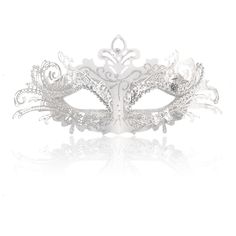 PRICES MAY VARY. 🌟【Stylish Masquerade Mask for Women】Masquerade mask for women made of ABS base inlaid metal and sparkling rhinestones. Available in several different colors, our masquerade mask exquisite workmanship, no flaking of paint, no discoloration, it is a stunning accessory for any occasions, perfect for matching your masquerade dress. It also can be used for wall hangings and room decor when not wear. 🌟【Queen Style】Our Halloween glittering masquerade mask exquisite design combined wi Masquerade Party Outfit, White Masquerade Mask, Masquerade Dress, Masquerade Party Decorations, Mask Venetian, Mens Masquerade Mask, Masquerade Ball Mask, Metal Mask, Queen Style