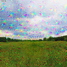 the sky is very cloudy and there are many clouds in the sky over a green field